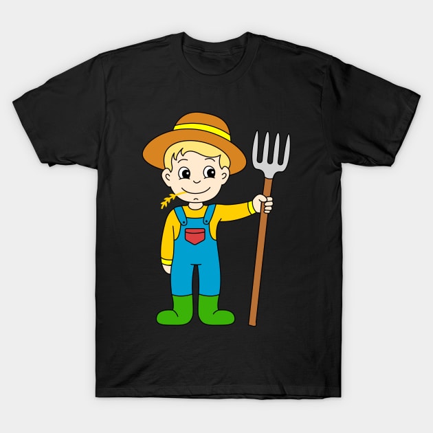 Farmer Boy T-Shirt by samshirts